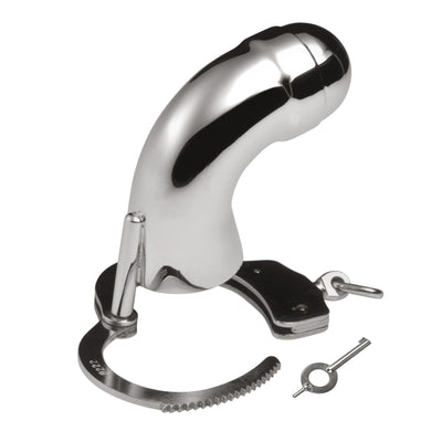 Stainless Steel Chastity Cock Cuff - The Dildo Hub