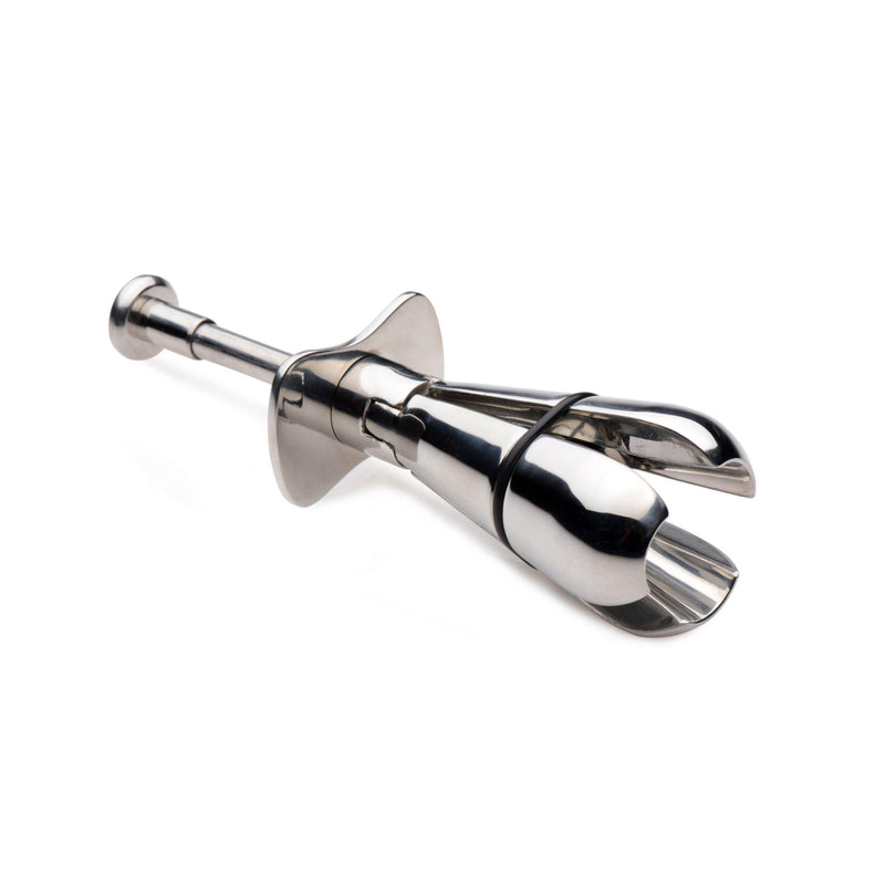 Stainless Steel Locking Anal Plug - The Dildo Hub