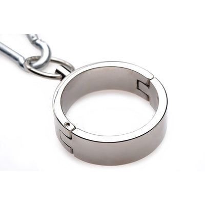 Stainless Steel Yoke with Collar and Cuffs - The Dildo Hub