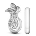Stay Hard 10 Function Vibrating Tongue Cock Ring - Clear | Blush