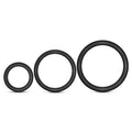 Stay Hard Beaded Cockrings - 3 Pack - Clear