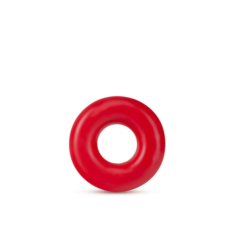 Stay Hard Donut Cock Rings Oversized - Red 2Pk | Blush - The Dildo Hub