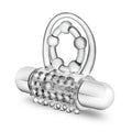Stay Hard - Vibrating Super Clitifier Cock Ring - Clear | Blush