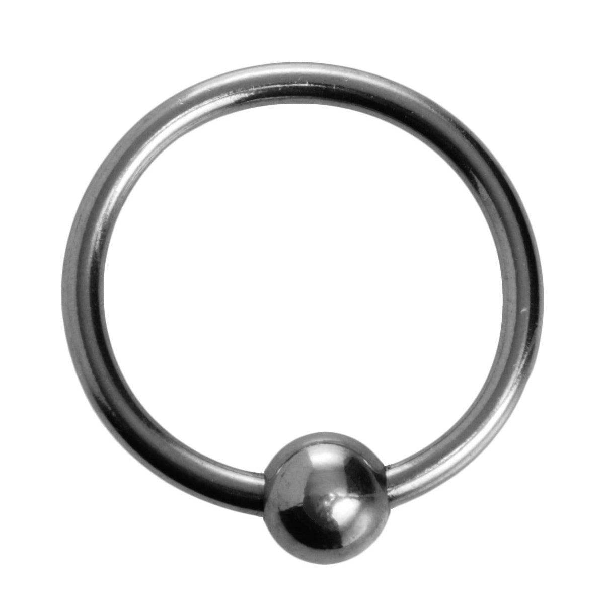 Steel Ball Head Ring - The Dildo Hub