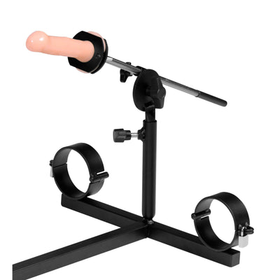 Stockade with Chest Pad and Fucking Rod - The Dildo Hub