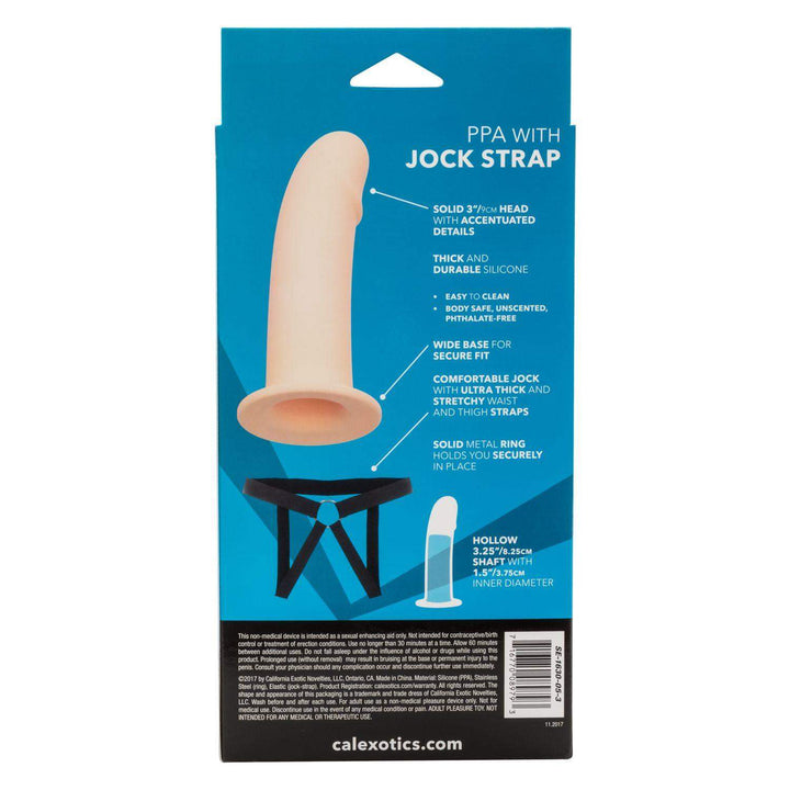 Strap-On Harness Ppa With Jock Strap - Ivory | CalExotics - The Dildo Hub