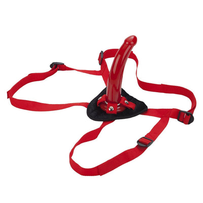 Strap-On Harness Sophia's Red Rider | CalExotics - The Dildo Hub