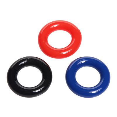 Stretchy Cock Ring 3 Pack - The Dildo Hub