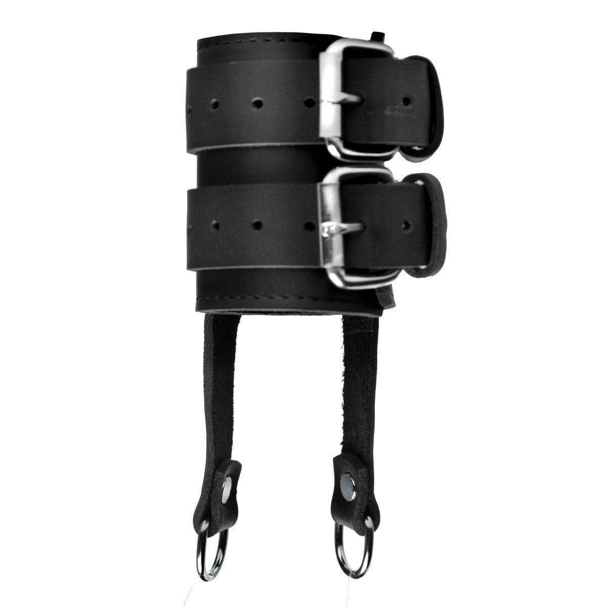 Strict Leather Ball Stretcher with 2 Pulls - The Dildo Hub