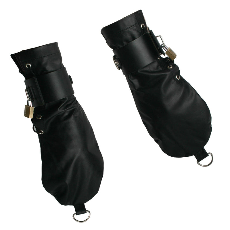 Strict Leather Bondage Mittens - The Dildo Hub