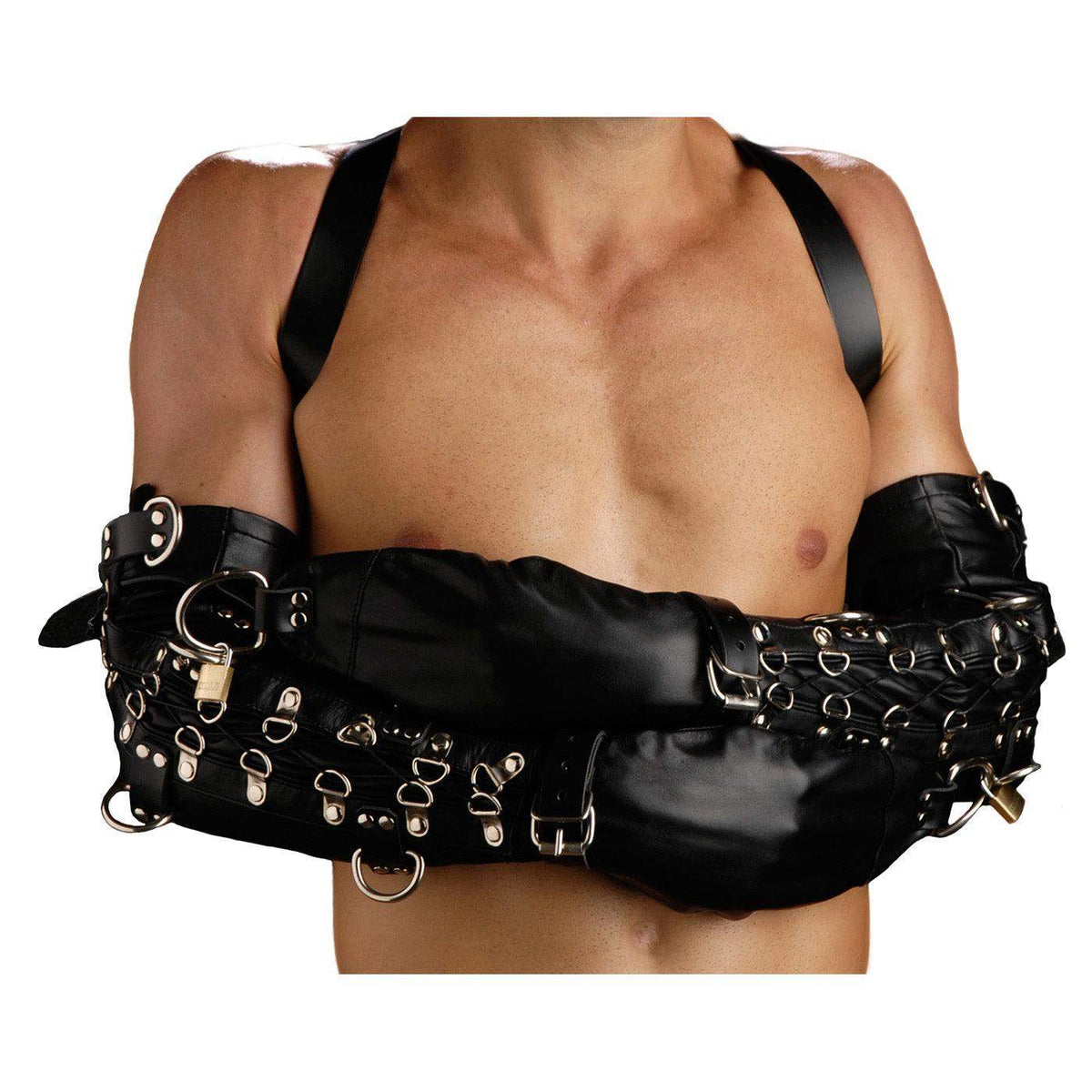 Strict Leather Deluxe Arm Binder Restraint - The Dildo Hub