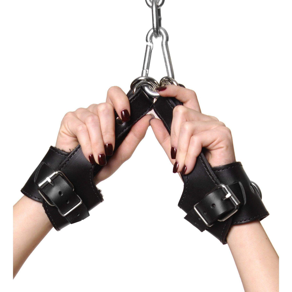 Strict Leather Fleece Lined Suspension Cuffs - The Dildo Hub