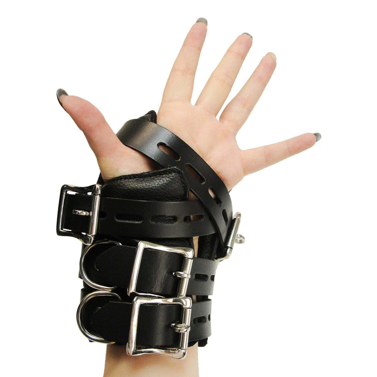 Strict Leather Four Buckle Suspension Cuffs - The Dildo Hub