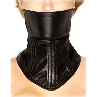 Strict Leather Neck Corset - The Dildo Hub