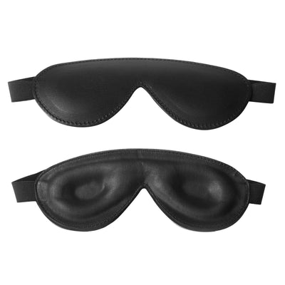 Strict Leather Padded Blindfold - The Dildo Hub