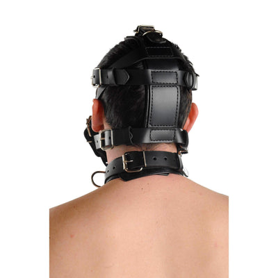 Strict Leather Padded Muzzle - The Dildo Hub