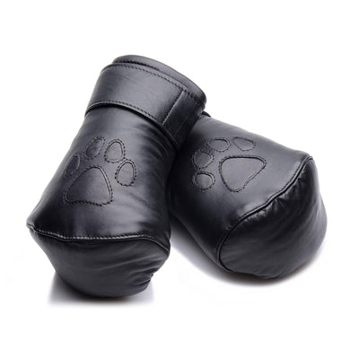 Strict Leather Padded Puppy Mitts - The Dildo Hub