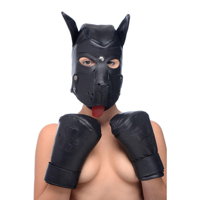 Strict Leather Padded Puppy Mitts - The Dildo Hub