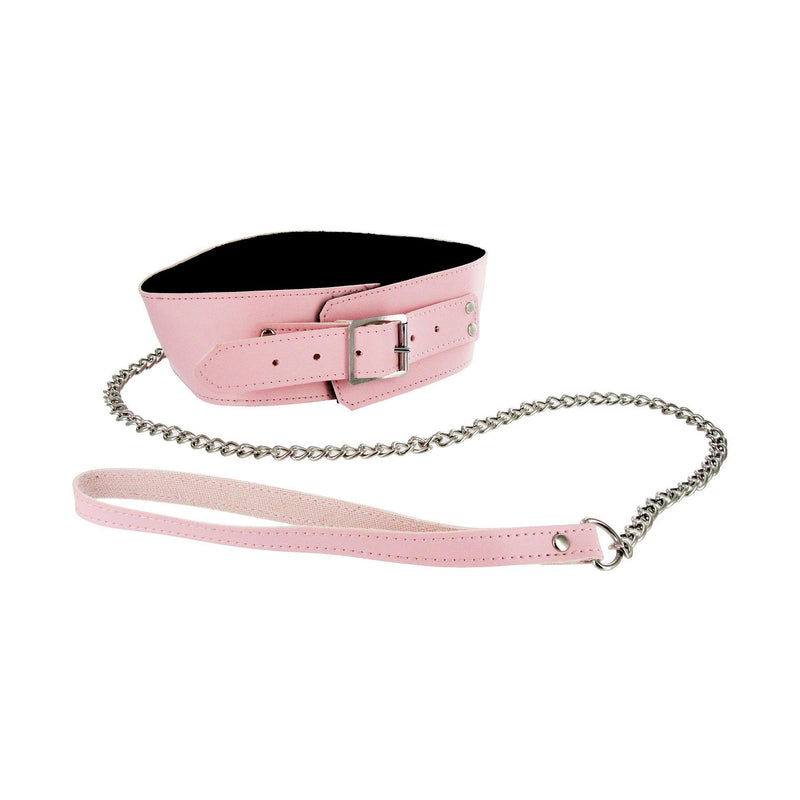 Strict Leather Pink Bondage Set - The Dildo Hub