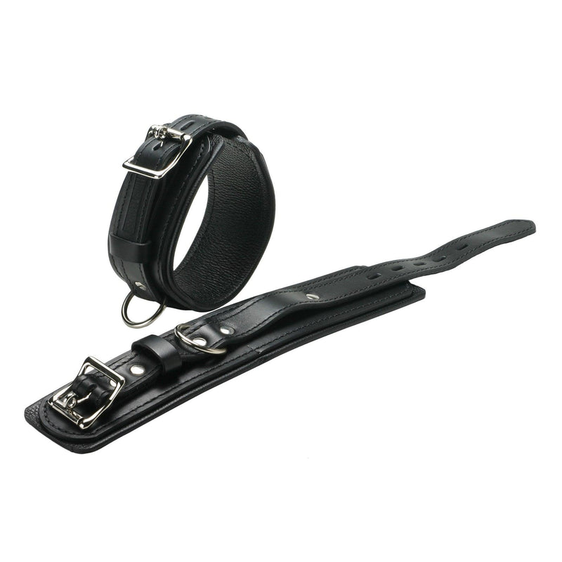 Strict Leather Premium Locking Wrist Cuffs - The Dildo Hub