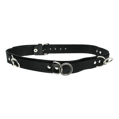 Strict Leather Punk Bondage Belt - The Dildo Hub