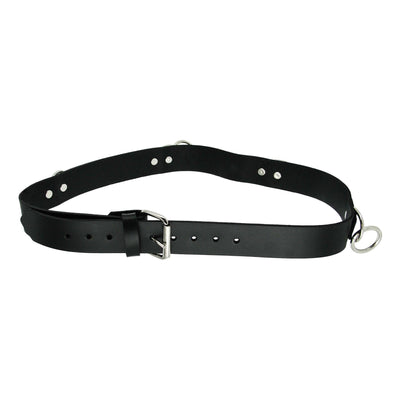 Strict Leather Punk Bondage Belt - The Dildo Hub