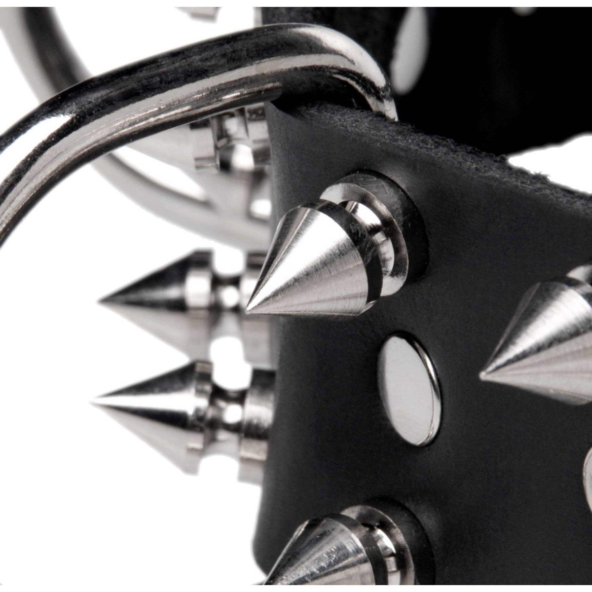 Strict Leather Spiked Dog Collar - The Dildo Hub