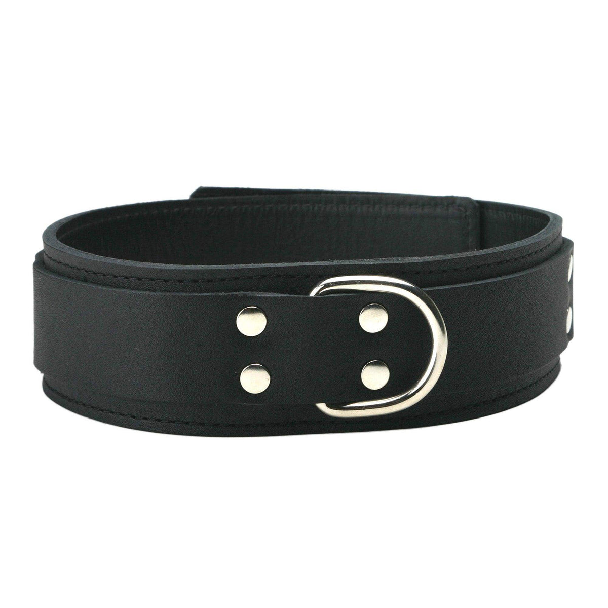Strict Leather Standard Lined Collar - The Dildo Hub
