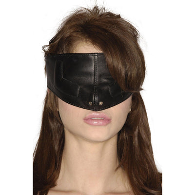 Strict Leather Upper Face Mask-SM - The Dildo Hub