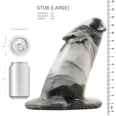 Stub | Large Fantasy Dildo - Extra Large Realistic Dildo - Stretching Dildo