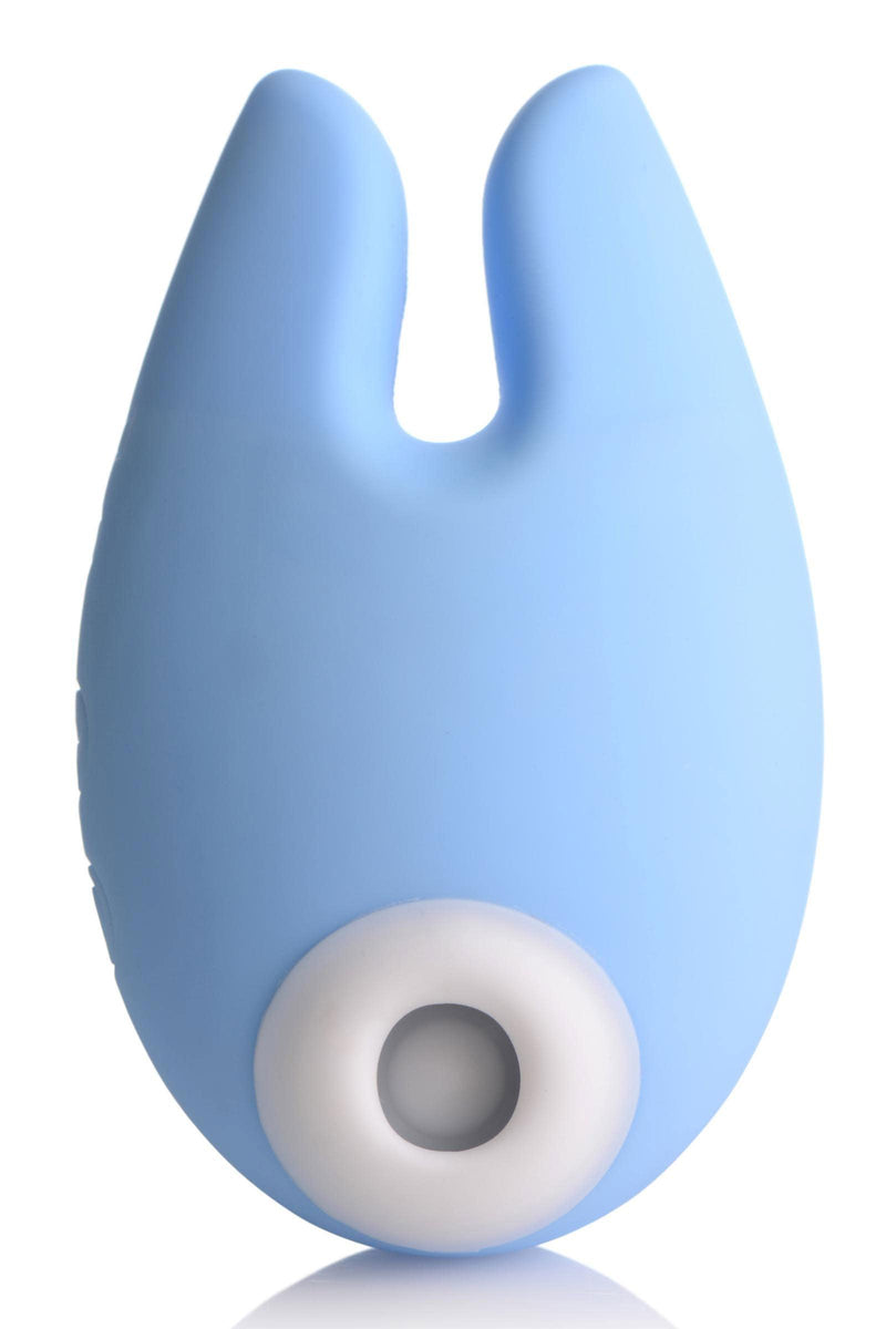 Sucky Bunny Silicone Clitoral Stimulator - Blue - The Dildo Hub