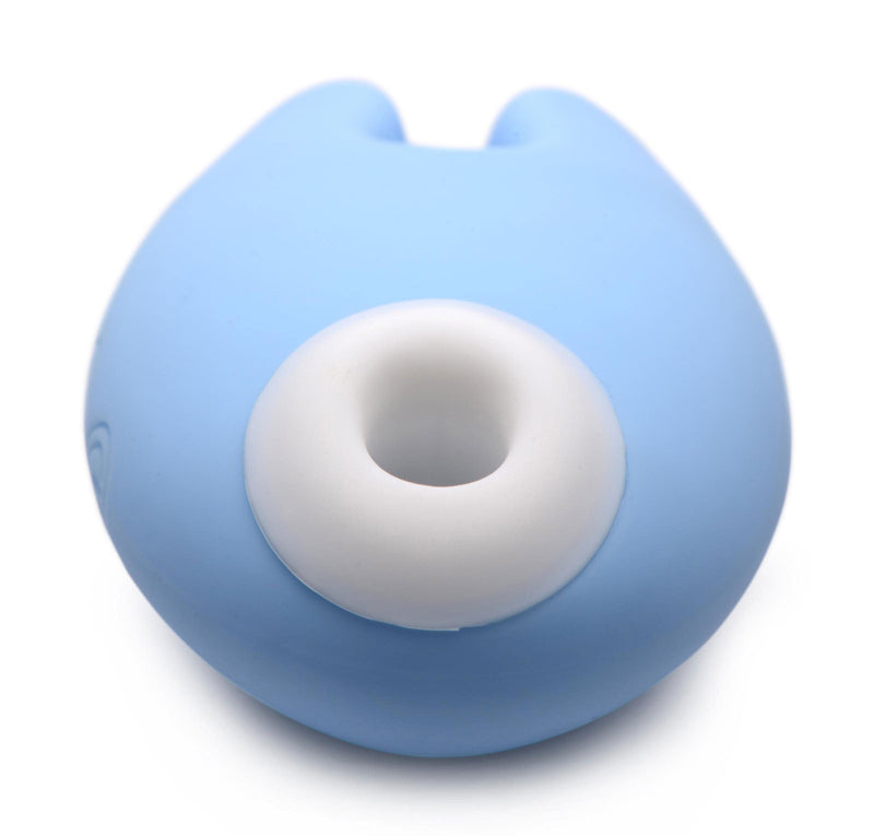 Sucky Bunny Silicone Clitoral Stimulator - Blue - The Dildo Hub