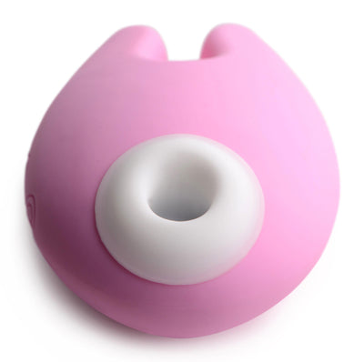 Sucky Bunny Silicone Clitoral Stimulator - Pink - The Dildo Hub