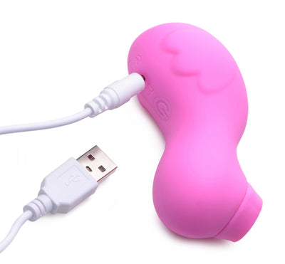 Sucky Ducky Silicone Clitoral Stimulator - Pink - The Dildo Hub