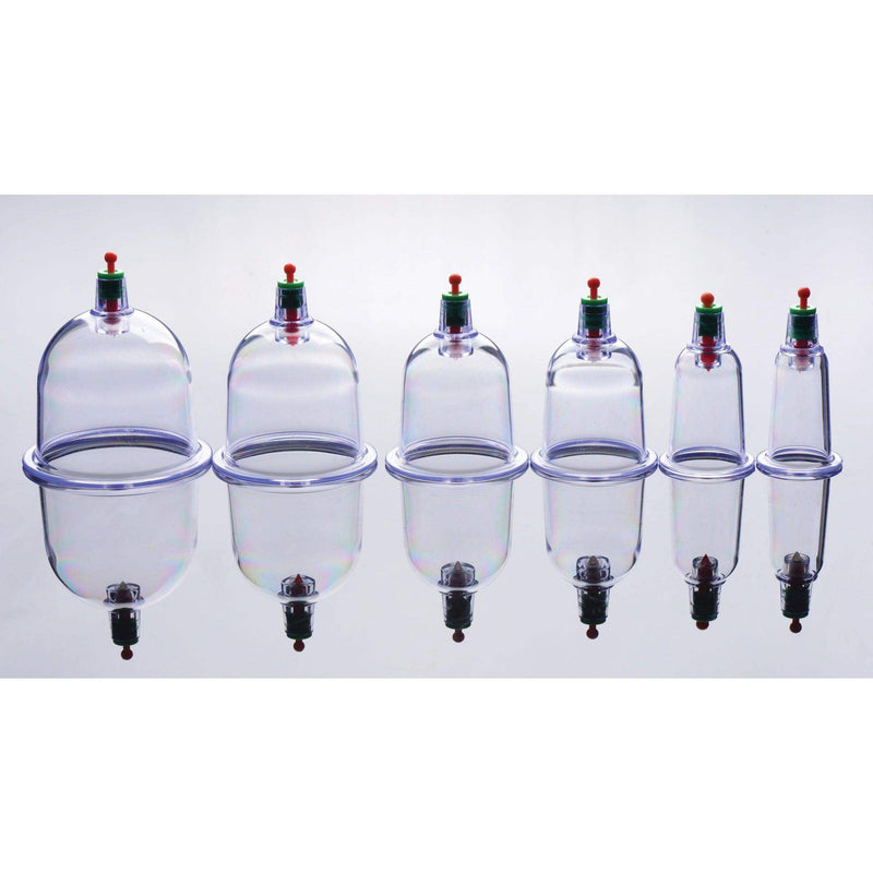 Sukshen 6 Piece Cupping Set with Acu-Points - The Dildo Hub