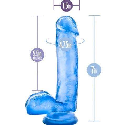 Sweet N Hard 1 - Blue - 7 Inch - The Dildo Hub