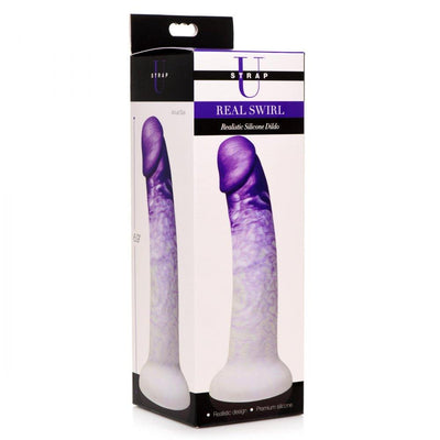 Swirl Realistic Silicone Dildo - The Dildo Hub