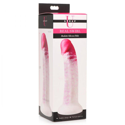 Swirl Realistic Silicone Dildo - The Dildo Hub