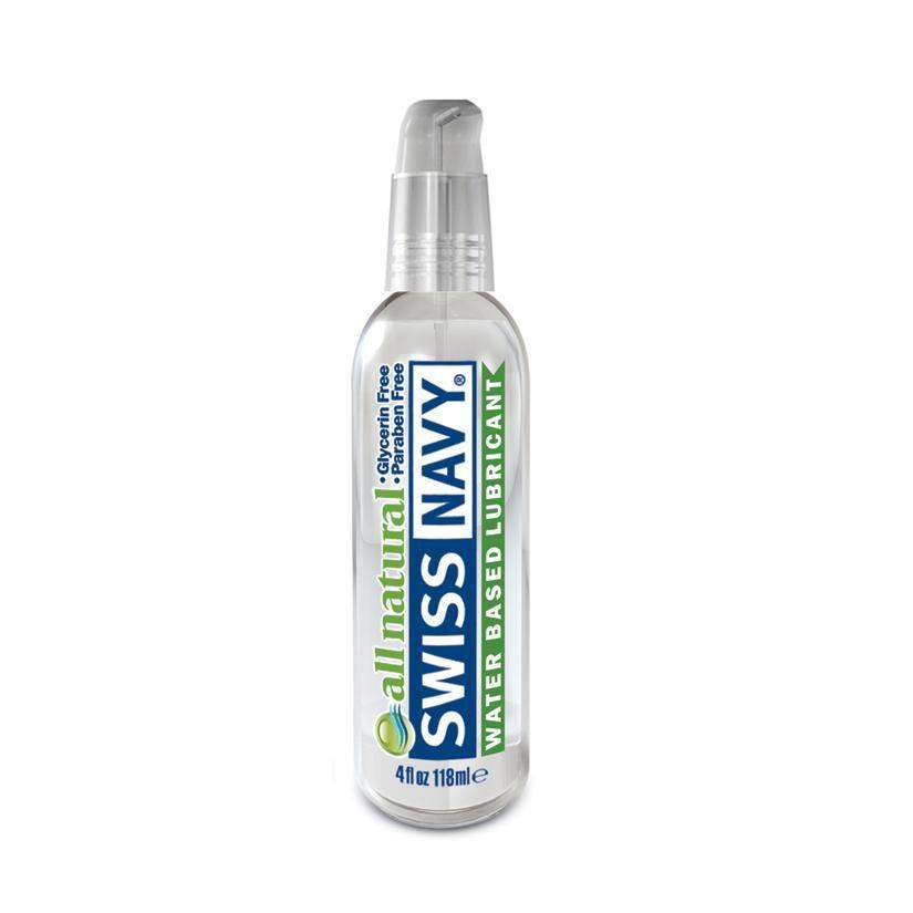 Swiss Navy All Natural Water-Based Lubricant 4oz - The Dildo Hub