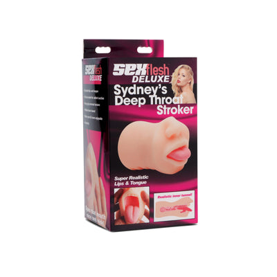 Sydneys Deep Throat Stroker - The Dildo Hub