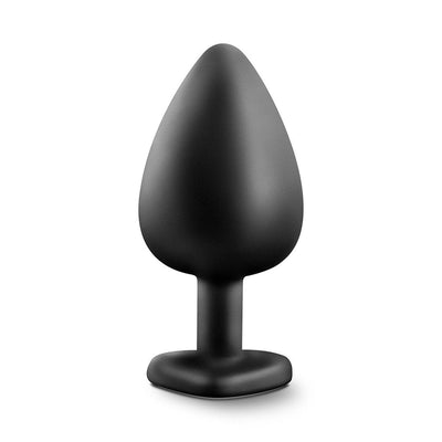 Temptasia - Bling Plug - Large - Black - The Dildo Hub