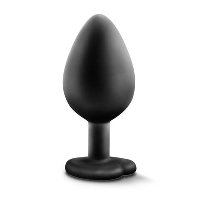 Temptasia - Bling Plug - Medium - Black - The Dildo Hub