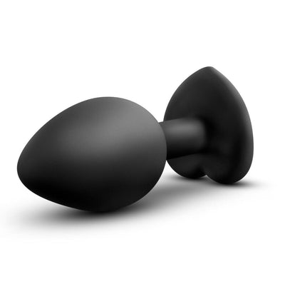 Temptasia - Bling Plug - Small - Black - The Dildo Hub