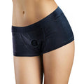 Temptasia - Harness Briefs - Large - Black | Blush