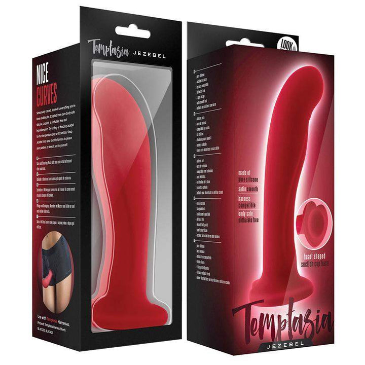 Temptasia - Jezebel - Crimson - The Dildo Hub