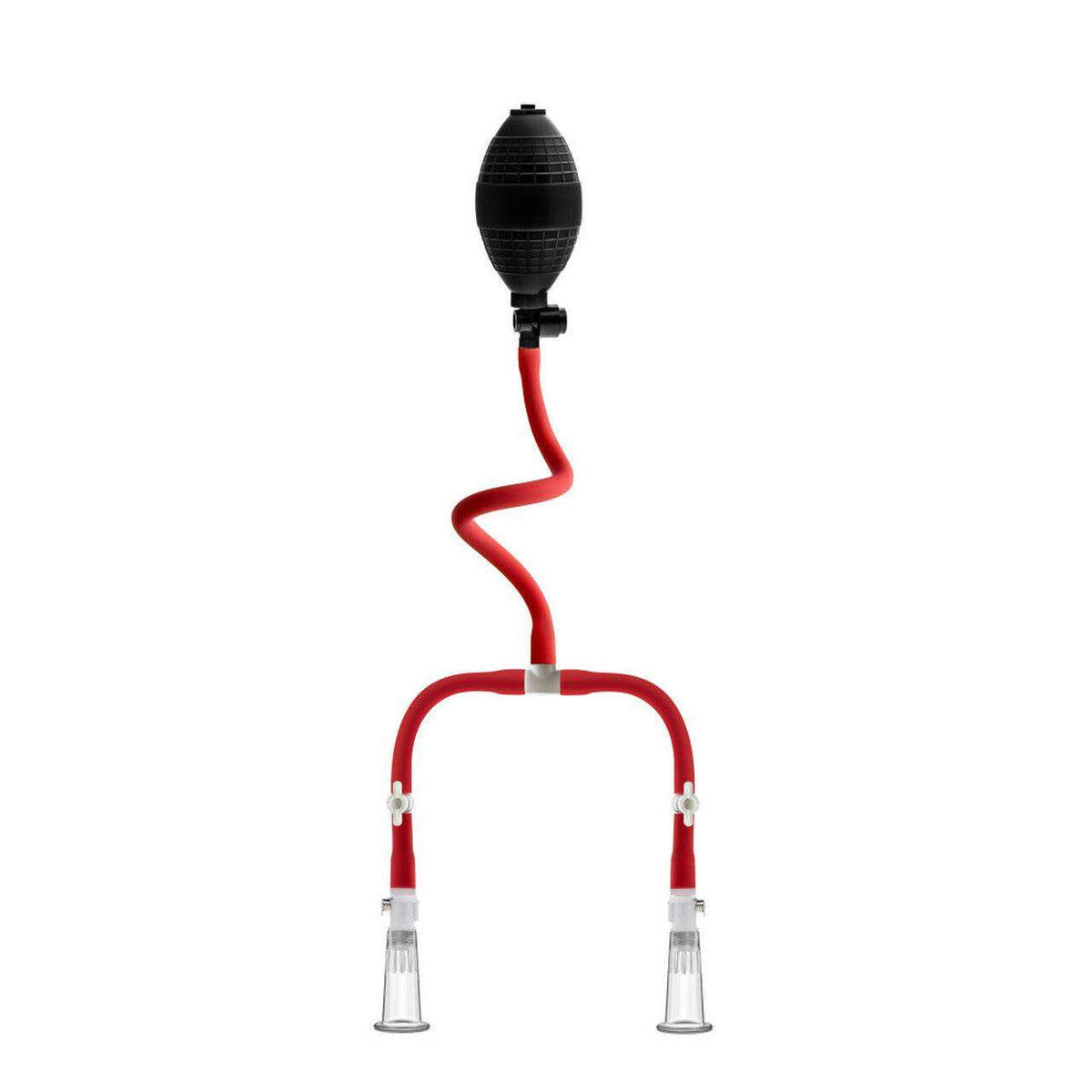 Temptasia - Nipple Squeeze Pump System - Black | Blush - The Dildo Hub