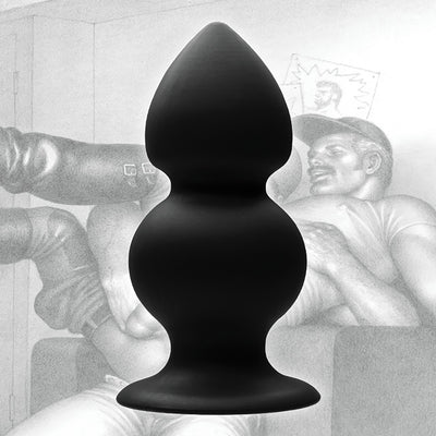 Tom of Finland Weighted Silicone Anal Plug tom-of-finland from Tom of Finland