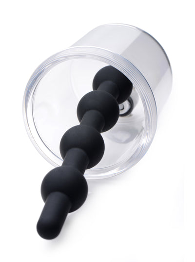Rosebud Cylinder with Beaded Silicone Insert pumping-accessories from Tom of Finland