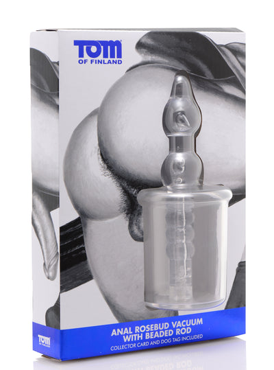 Anal Pump Cylinder with Stimulator Shaft pumping-accessories from Tom of Finland