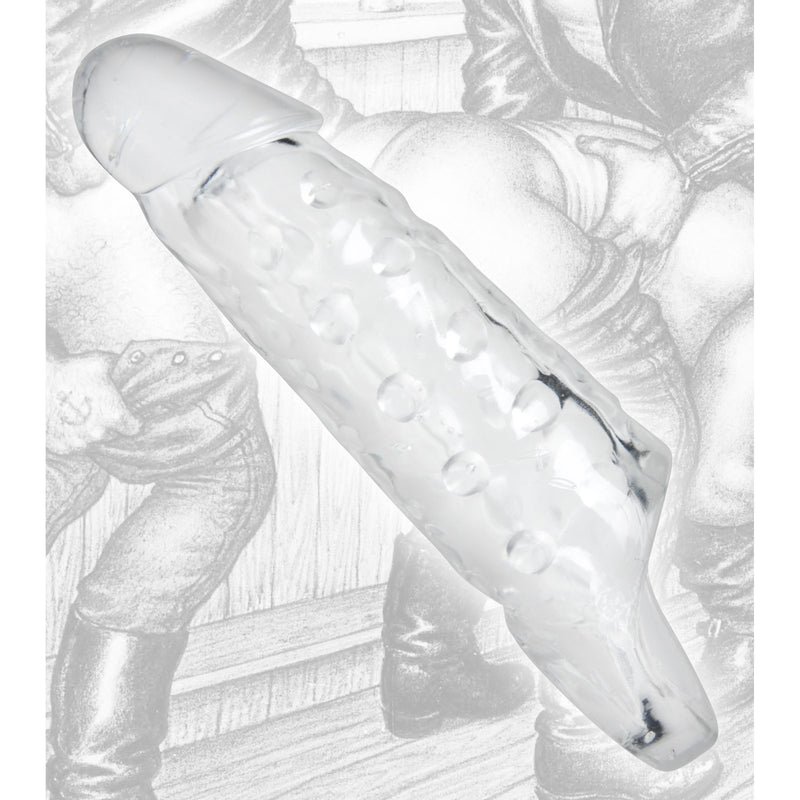 Tom of Finland Clear Realistic Cock Enhancer penis-extenders from Tom of Finland